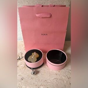 TOUS Citrine Bear Pendant w/ Box & Gift Bag | Retired Cruise Collection Charm